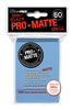 Deck Protectors - Pro Matte - Small Size - Light Blue (One Pack of 60) - Ultra Pro