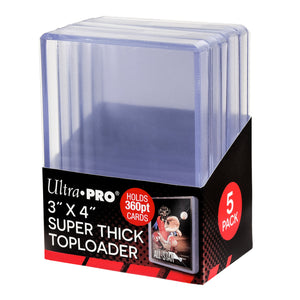 Toploader 3x4 360pt (5 per pack) - Ultra Pro