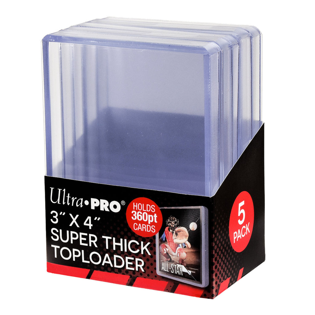 Toploader 3x4 360pt (5 per pack) - Ultra Pro