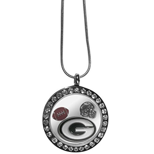 Green Bay Packers Necklace Locket Style -