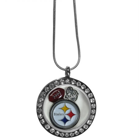 Pittsburgh Steelers Necklace Locket Style - Siskiyou