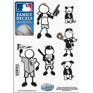 Chicago White Sox Decal 5x7 Family Sheet - Siskiyou