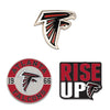 Atlanta Falcons Enamel Pin Set 3 Piece - WinCraft