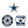 Dallas Cowboys Enamel Pin Set 3 Piece - WinCraft