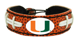 Miami Hurricanes Bracelet Classic Football CO - Gamewear