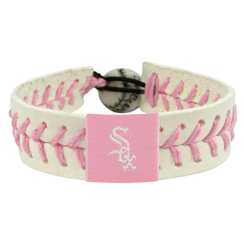 Chicago White Sox Bracelet Baseball Pink CO - Gamewear