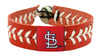 St. Louis Cardinals Bracelet Team Color Baseball CO - Gamewear