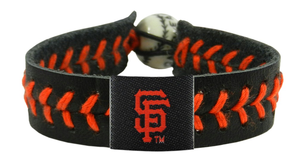 San Francisco Giants Bracelet Team Color Baseball CO - Gamewear