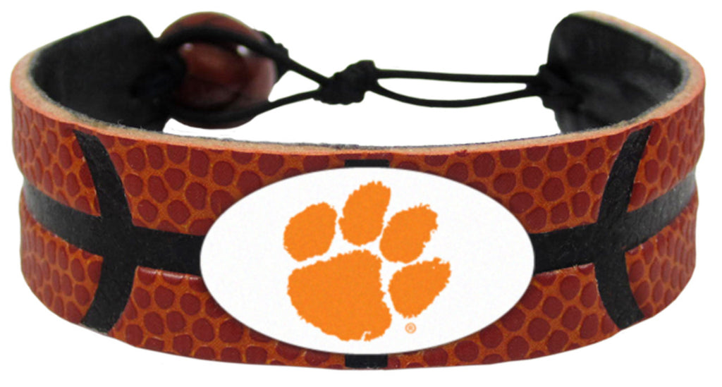Clemson Tigers Bracelet Classic Basketball CO - Gamewear