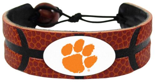 Clemson Tigers Bracelet Classic Basketball CO - Gamewear