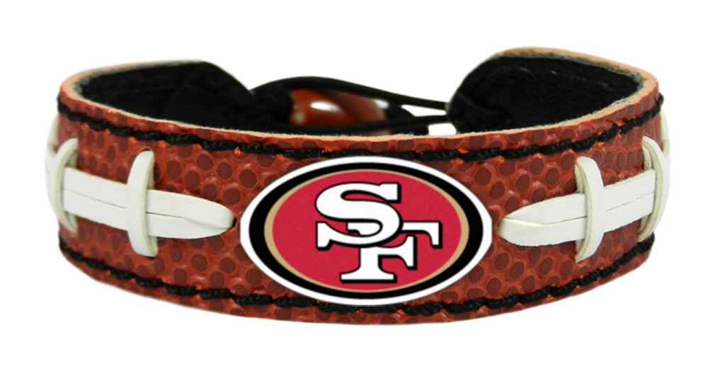 San Francisco 49ers Bracelet Classic Football CO - Gamewear