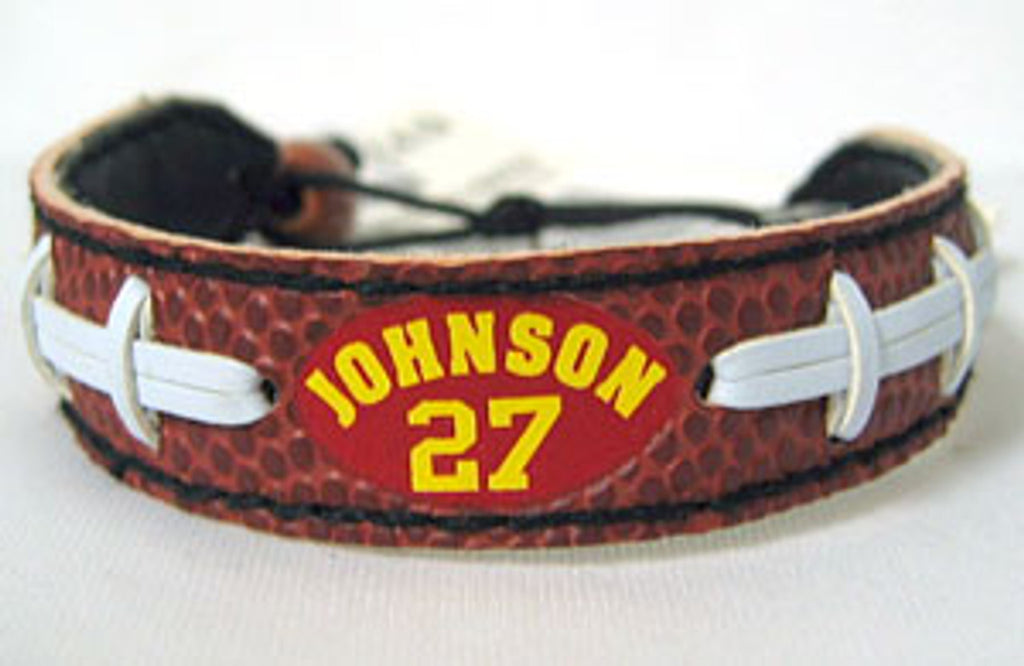 Kansas City Chiefs Bracelet Classic Jersey Larry Johnson Design CO - Gamewear