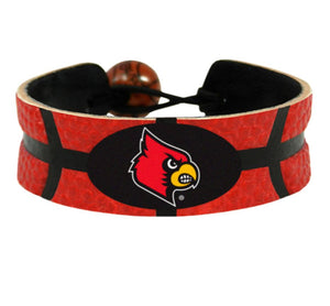 Louisville Cardinals Bracelet Team Color Basketball CO - Gamewear
