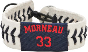Minnesota Twins Bracelet Genuine Baseball Justin Morneau CO - Gamewear
