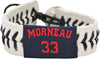 Minnesota Twins Bracelet Genuine Baseball Justin Morneau CO - Gamewear