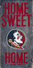 Florida State Seminoles Wood Sign - Home Sweet Home 6''x12'' - Fan Creations