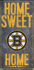 Boston Bruins Sign Wood 6x12 Home Sweet Home Design - Fan Creations