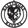Baltimore Ravens Sign Door Hanger 16 Inch - Fan Creations