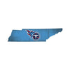 Tennessee Titans Sign Wood 12 Inch Team Color State Shape Design - Fan Creations