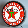 Texaco Motor Oil 15 Inch Backlit Led Lighted Sign