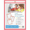 C-Line Letter Storage Folder - 8 1/2'' x 11'' - Red - 30 / Box