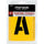 Chartpak Painting Letters/Numbers Stencils - 4'' - Gothic - Yellow