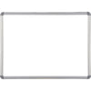 MooreCo Magna Rite Magnetic Marker Boards - 36'' (3 ft) Width x 48'' (4 ft) Height - Steel, Polyvinyl Chloride (PVC), Medium Density Fiberboard (MDF) Surface - Anodized Aluminum Frame - Rectangle - 1 Ea