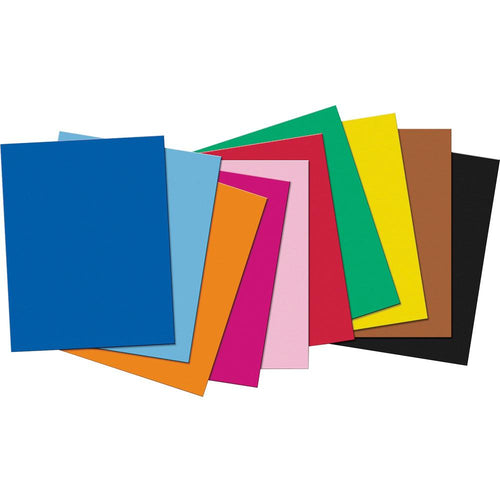 Pacon Railroad Board - Multipurpose - 22'' x 28'' - 50 / Carton - Assorted