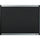 Lorell Mesh Bulletin Board - 36'' Height x 24'' Width - Fabric Surface - Black Anodized Aluminum Frame - 1 Each