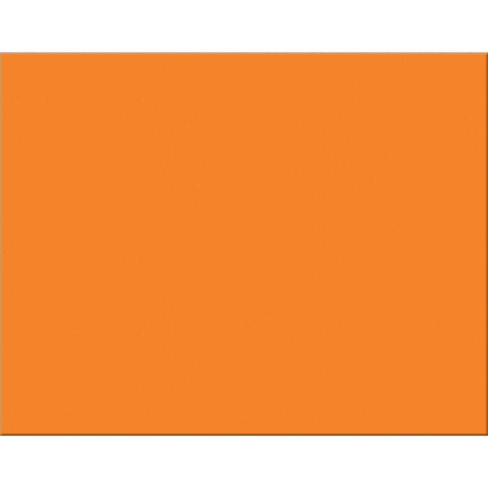 Pacon Railroad Board - Project, Art, Mat, Mounting, Block Printing, Painting, Marker, Stenciling, Poster - 28''Height x 22''Width x 1''Length - 25 / Carton - Orange
