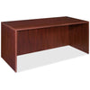 Lorell Essentials Rectangular Desk Shell - 70.9'' x 35.6'' x 1'' x 29.5'' - Finish: Laminate, Mahogany