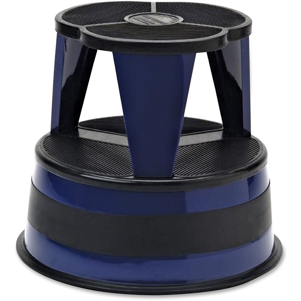 Cramer Original All-steel Kik-Step Stool - 350 lb Load Capacity - 16'' x 16''14.3'' - Blue