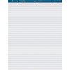 Business Source Standard Ruled Easel Pad - 50 Sheets - 15 lb Basis Weight - 27'' x 34'' - White Paper - Perforated - 2 / Carton