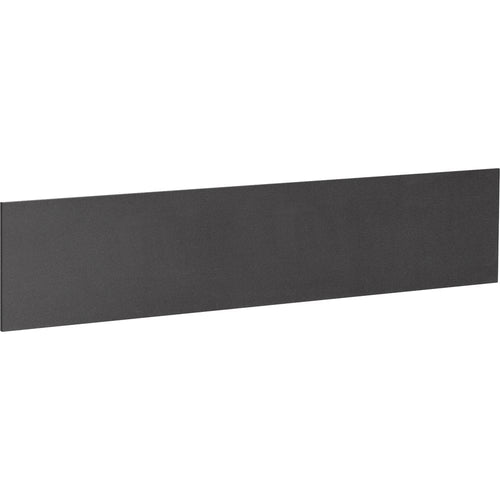 Lorell Essentials Series Hutch Tackboards - 16.50'' Height x 68.63'' Width x 0.50'' Depth - Black Fabric Surface - Laminated - 1 Each