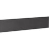 Lorell Essentials Series Hutch Tackboards - 16.50'' Height x 63.88'' Width x 0.50'' Depth - Black Fabric Surface - Laminated - 1 Each