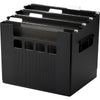Pendaflex SuperDecoFlex Desktop Files - External Dimensions: 12.8'' Width x 10'' Depth x 11''Height - Media Size Supported: Letter - Plastic - Black - For Hanging Folder - 1 Each
