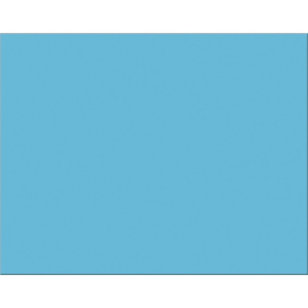 Pacon Railroad Board - Art Project, Mat, Painting, Marker, Poster, Stenciling, Block Printing, Mounting - 22''Height x 28''Width x 1''Length - 25 / Carton - Light Blue