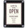 Deflecto Window Display - 1 Each - 8.5'' Width x 11'' Height - Rectangular Shape - Glass-mountable, Window-mountable - Double Sided - UV Protected, Heat Resistant, Suction Cup - Restaurant, Door, Wall - - deflecto