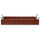Lorell Universal Keyboard Tray - 28.4'' Length x 16.7'' Width x 5.1'' Height - Cherry, Laminate