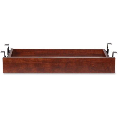 Lorell Universal Keyboard Tray - 28.4'' Length x 16.7'' Width x 5.1'' Height - Cherry, Laminate