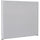 Lorell Panel System Partition Fabric Panel - 72.5'' Width x 60'' Height - Steel Frame - Gray - 1 Each