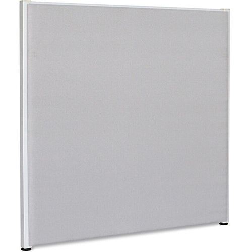 Lorell Panel System Partition Fabric Panel - 60.8'' Width x 60'' Height - Steel Frame - Gray - 1 Each
