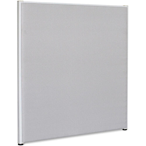 Lorell Panel System Partition Fabric Panel - 48.8'' Width x 60'' Height - Steel Frame - Gray - 1 Each