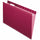 Pendaflex 1/5 Tab Cut Legal Hanging Folder - 8 1/2'' x 14'' - Internal Pocket - 11 pt. - Burgundy - Reinforced, Tear Resistant, Durable - 25 / Box