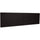 Lorell Fortress Modular Series Stack-On Hutch Door Kit - 60'' Width - Lockable, Reinforced - Steel - Black