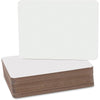 Flipside Round Corners Dry Erase Lap Board - 9.5'' (0.8 ft) Width x 12'' (1 ft) Height - White Surface - Rectangle - 24 / Pack - Flipside Products