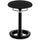 Safco TWIXT Ergo Desk Height Chair - Black Polypropylene, Nylon, Vinyl Seat - Rounded Base - 1 Each