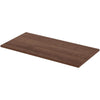 Lorell Relevance Series Tabletop - Walnut Rectangle, Laminated Top - 48'' Table Top Length x 24'' Table Top Width x 1'' Table Top ThicknessAssembly Required - 1 Each