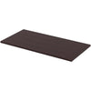 Lorell Training Tabletop - Espresso Rectangle, Laminated Top - Adjustable Height - 48'' Table Top Length x 24'' Table Top Width x 1'' Table Top Thickness - Assembly Required - 1 Each