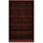 Lorell Laminate Bookcase - 0.8'' Shelf, 36'' x 12''60'' - 5 Shelve(s) - 4 Adjustable Shelf(ves) - Square Edge - Material: Thermofused Laminate (TFL) - Finish: Cherry